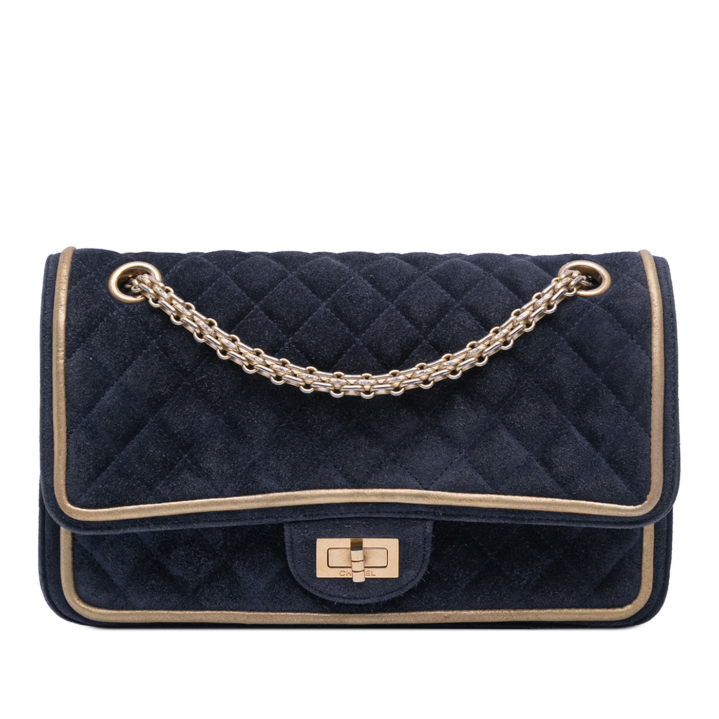 Reissue 2.55 Quilted Suede Double Flap 225 - Image 1