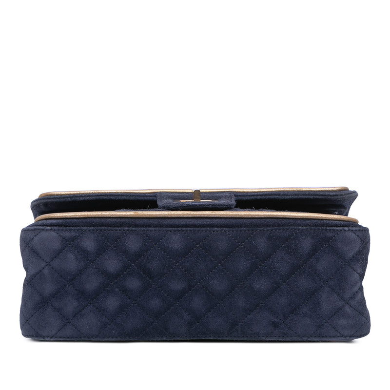 Reissue 2.55 Quilted Suede Double Flap 225 - Image 3