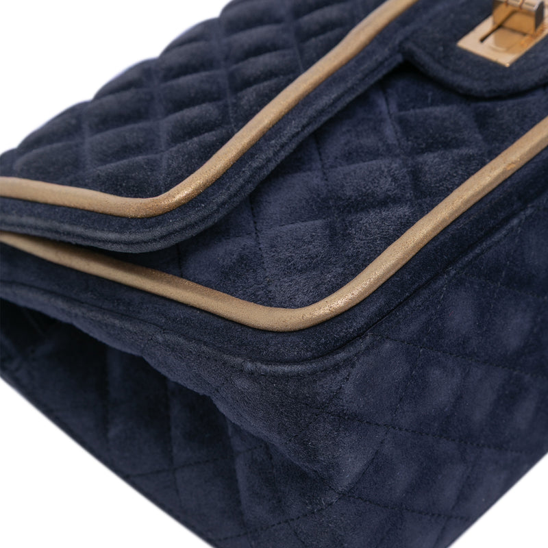 Reissue 2.55 Quilted Suede Double Flap 225 - Image 8