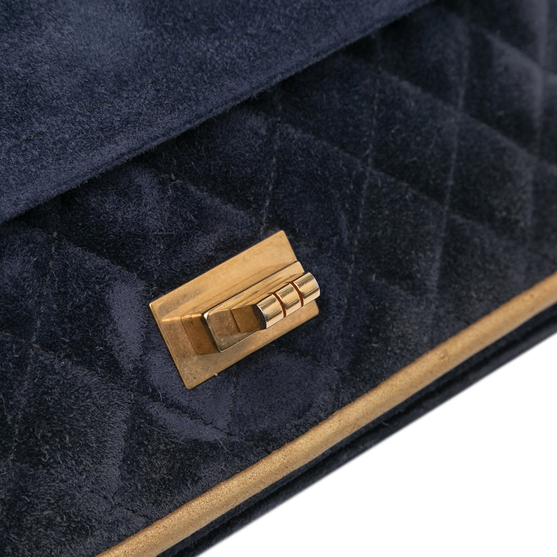Reissue 2.55 Quilted Suede Double Flap 225 - Image 9