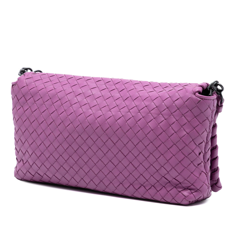 Nappa Intrecciato Dahlia Clutch Crossbody - Image 2