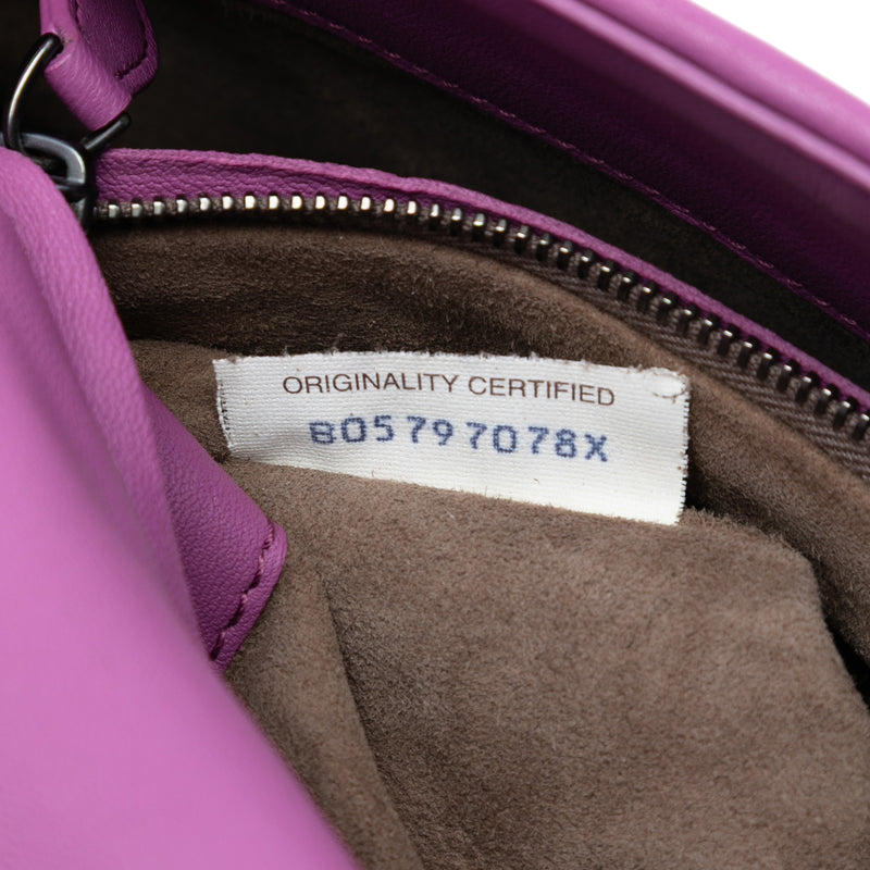 Nappa Intrecciato Dahlia Clutch Crossbody - Image 6