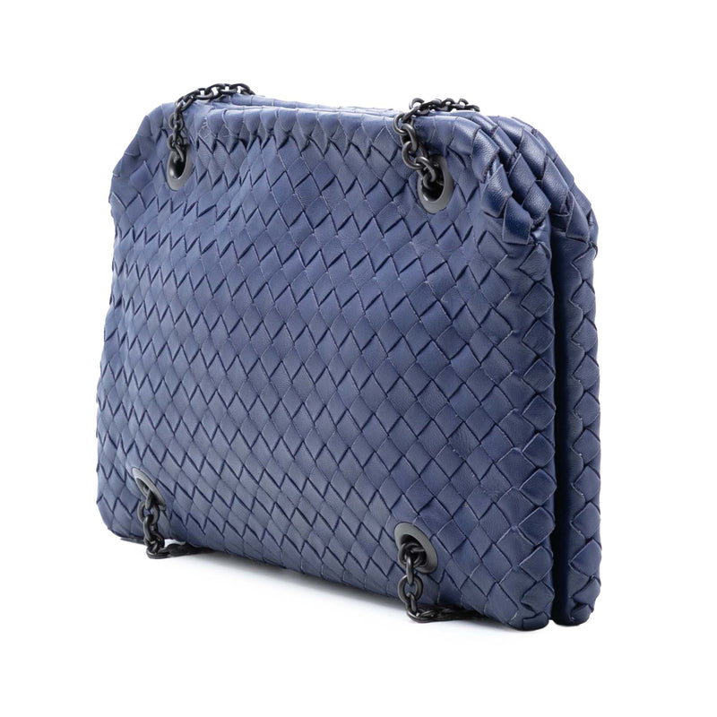 Nappa Intrecciato Duo Shoulder Bag - Image 2