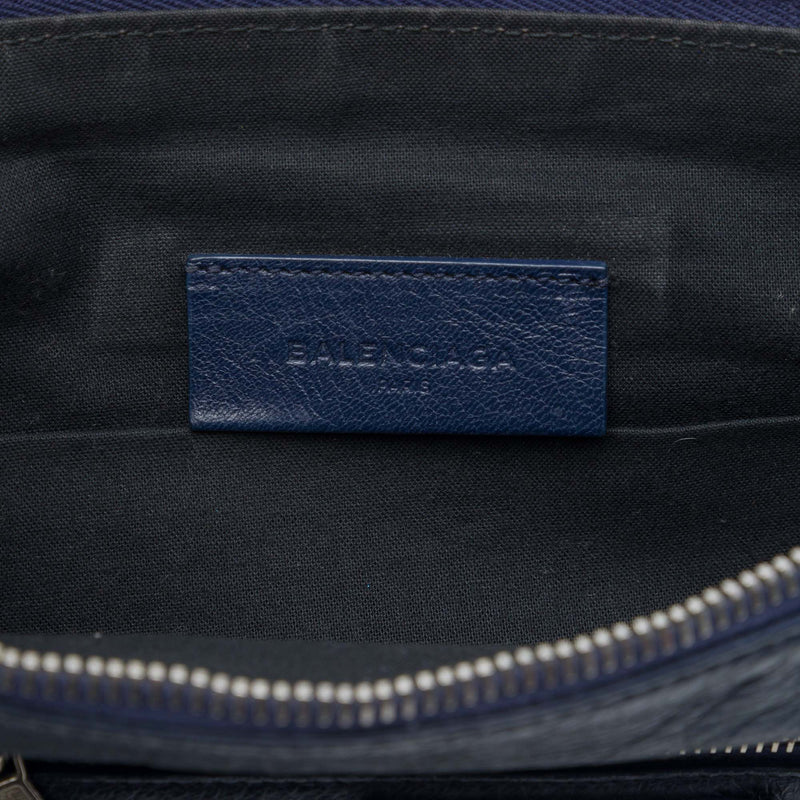 Lambskin Motocross Giant 12 Zip Around Flat Clutch - Image 5