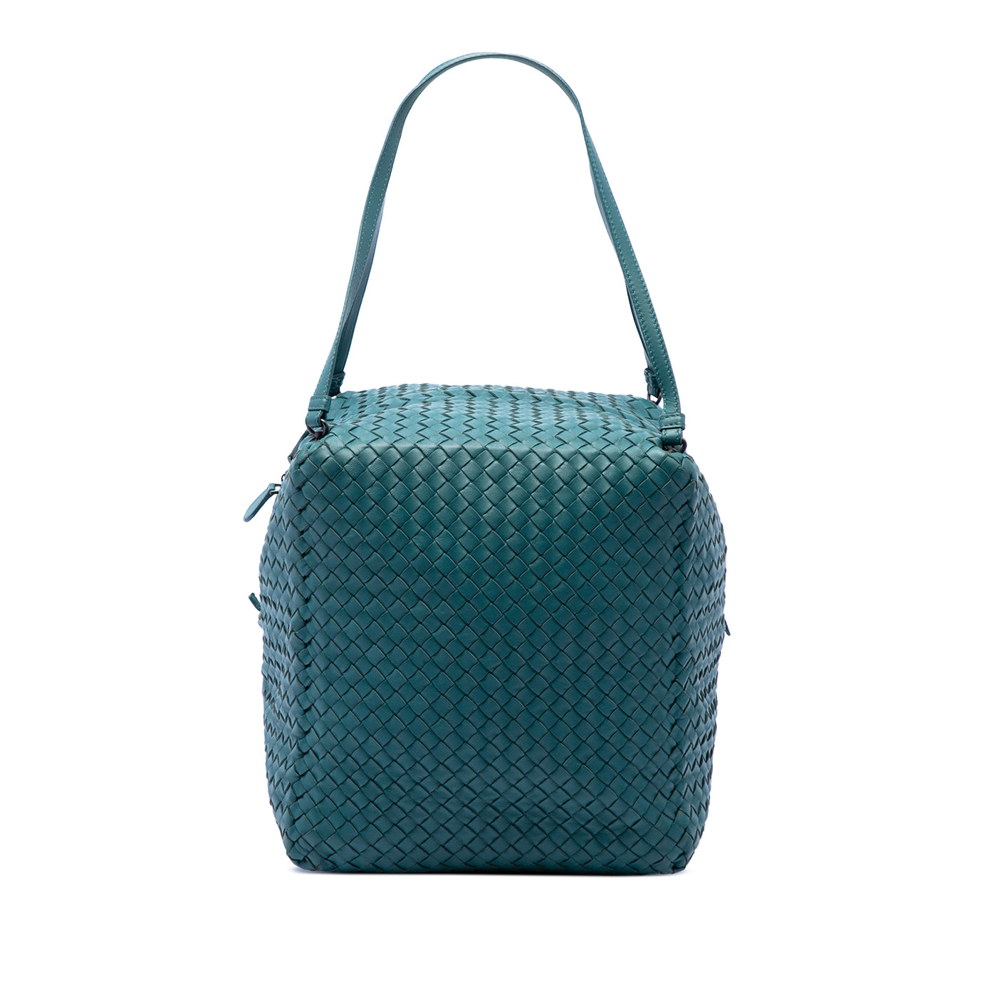 Nappa Intrecciato Cube Shoulder Bag - Image 1