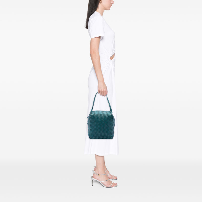 Nappa Intrecciato Cube Shoulder Bag - Image 6