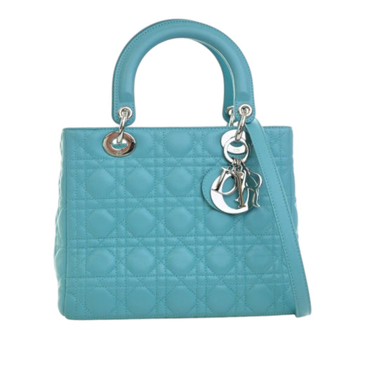 Medium Lambskin Cannage Lady Dior - Image 1