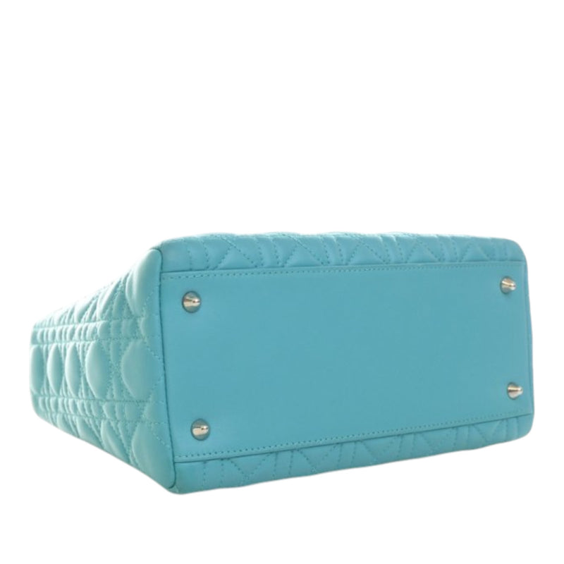Medium Lambskin Cannage Lady Dior - Image 12