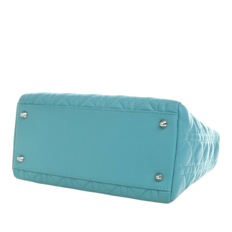 Medium Lambskin Cannage Lady Dior - Image 13