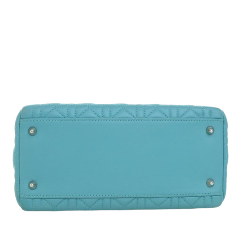 Medium Lambskin Cannage Lady Dior - Image 5