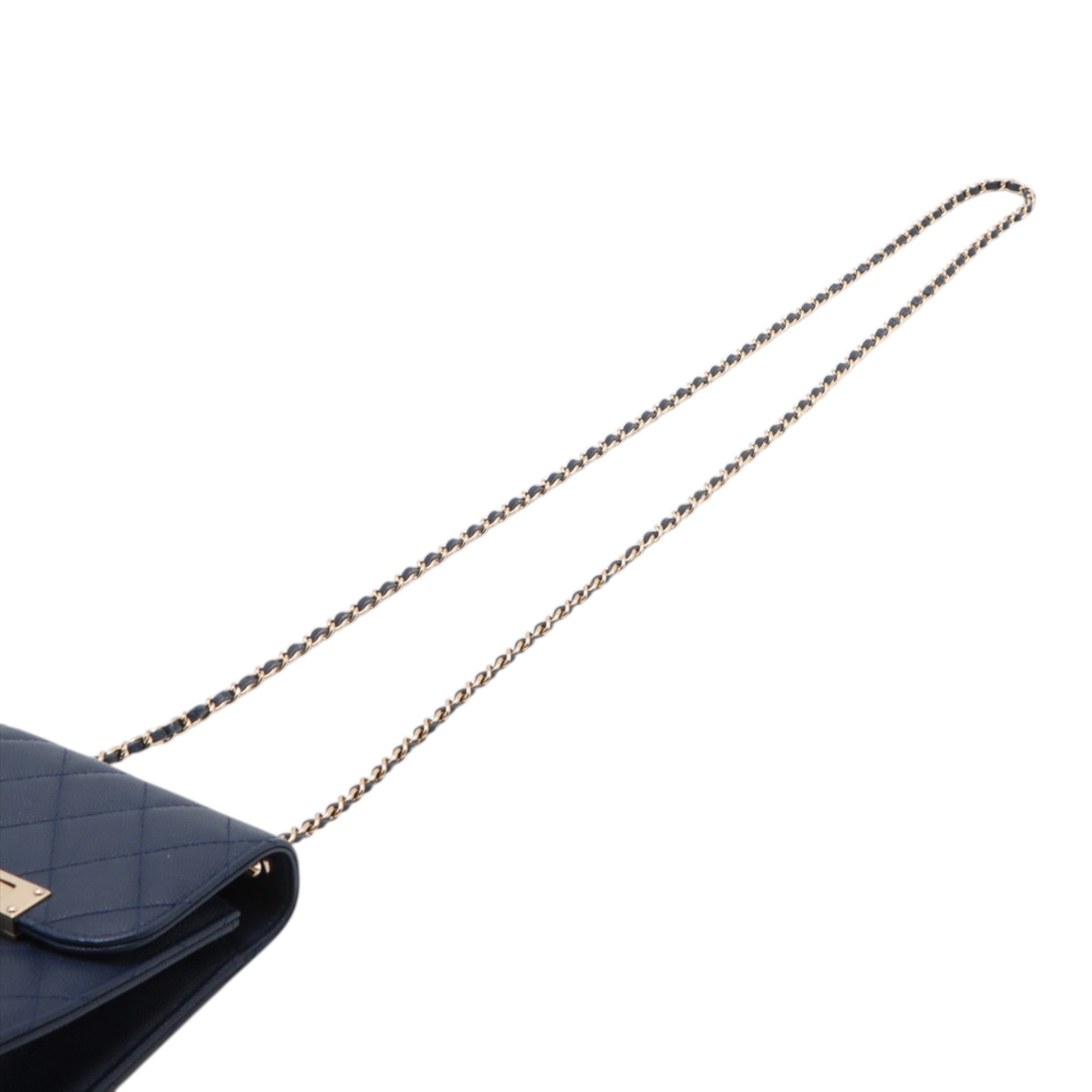Quilted Caviar Golden Class Phone Holder - Image 7