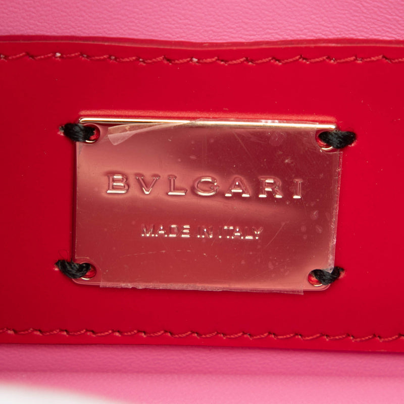 Small Laser Cut Calfskin Serpenti Forever Diamond Blast Sunshine Crossbody - Image 5