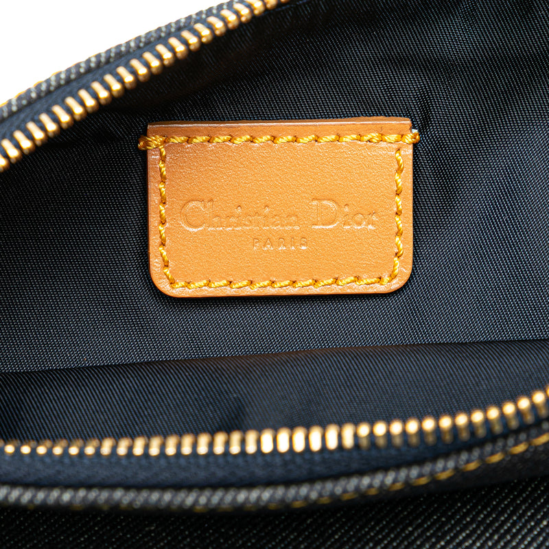 Mini Denim Saddle Pochette - Image 5