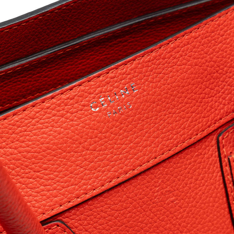 Mini Leather Luggage Tote - Image 5