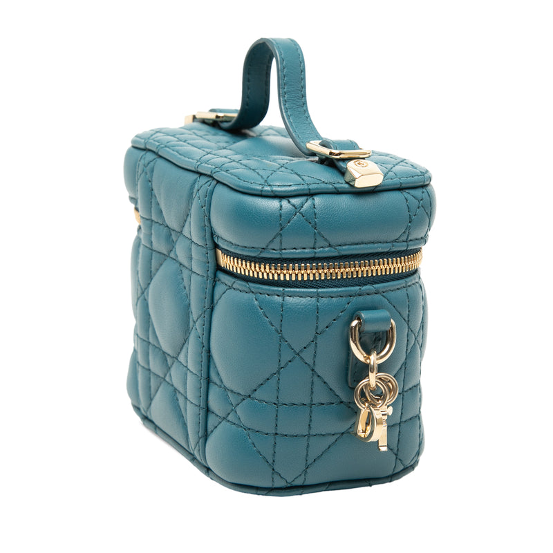 Micro Lambskin Cannage Lady Dior Vanity Case - Image 2