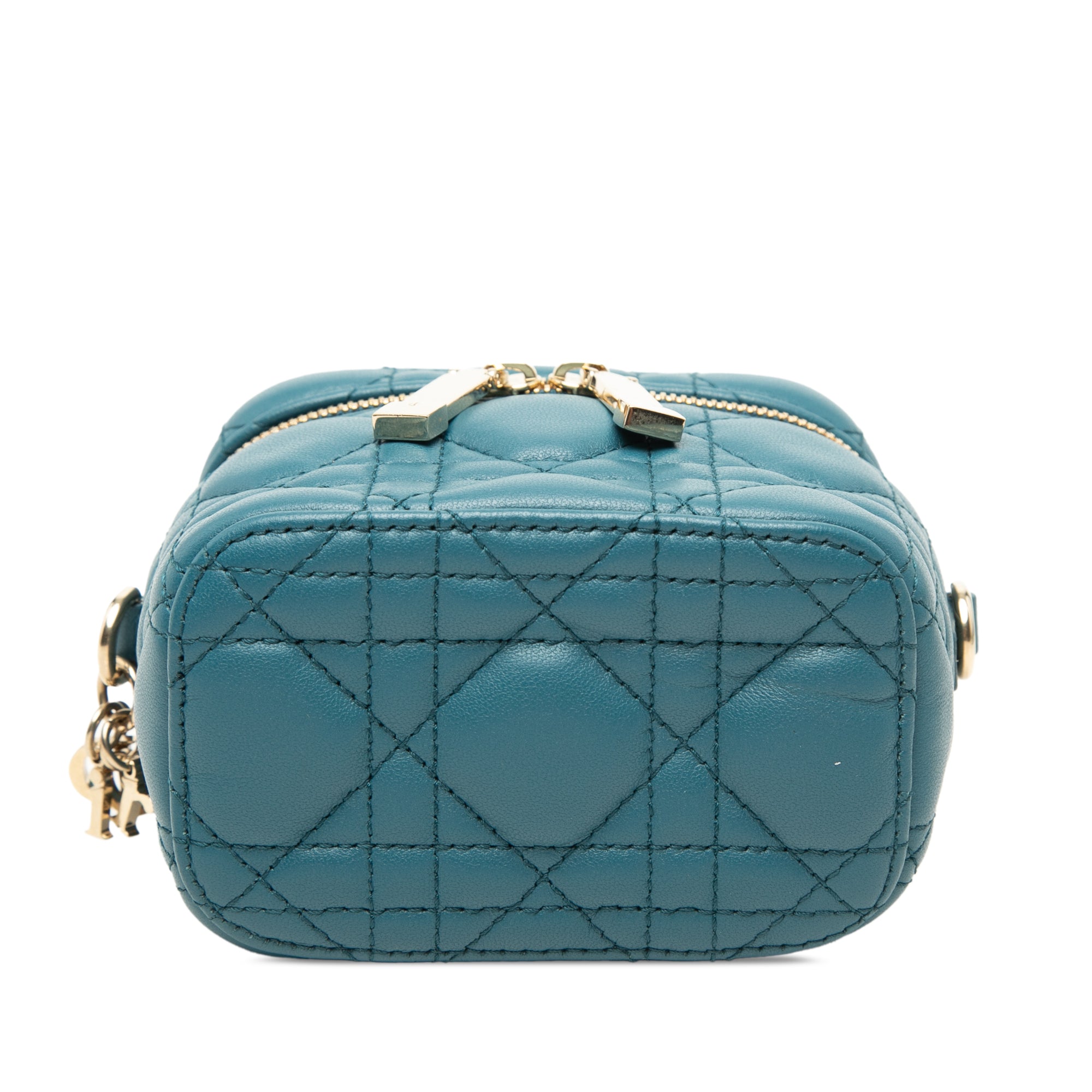 Micro Lambskin Cannage Lady Dior Vanity Case - Image 3
