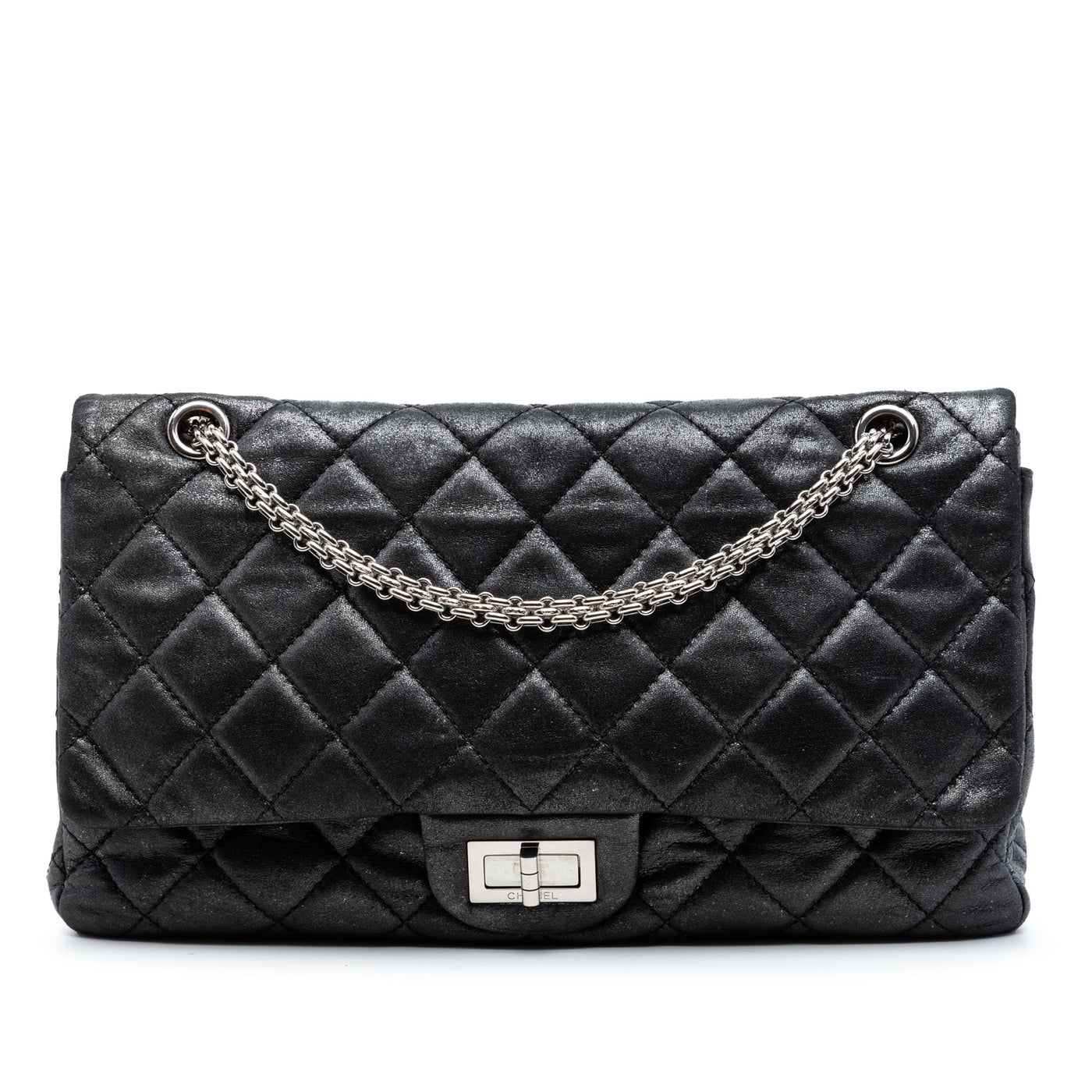 Quilted Aged Calfskin Reissue 2.55 Double Flap 227 - Image 1