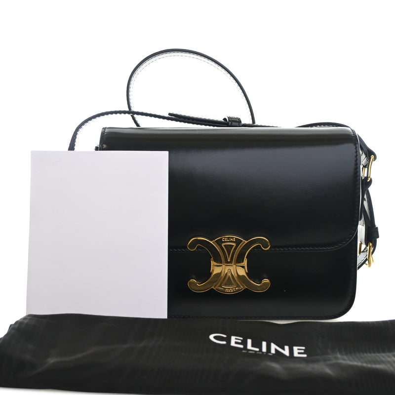 Teen Shiny Calfskin Triomphe Crossbody - Image 14