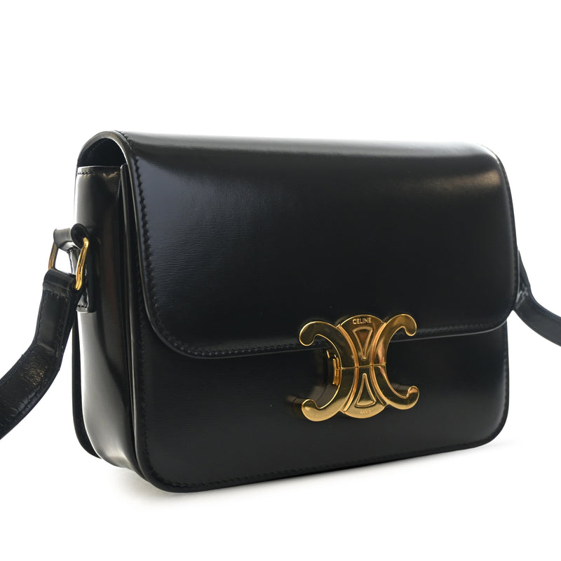 Teen Shiny Calfskin Triomphe Crossbody - Image 7
