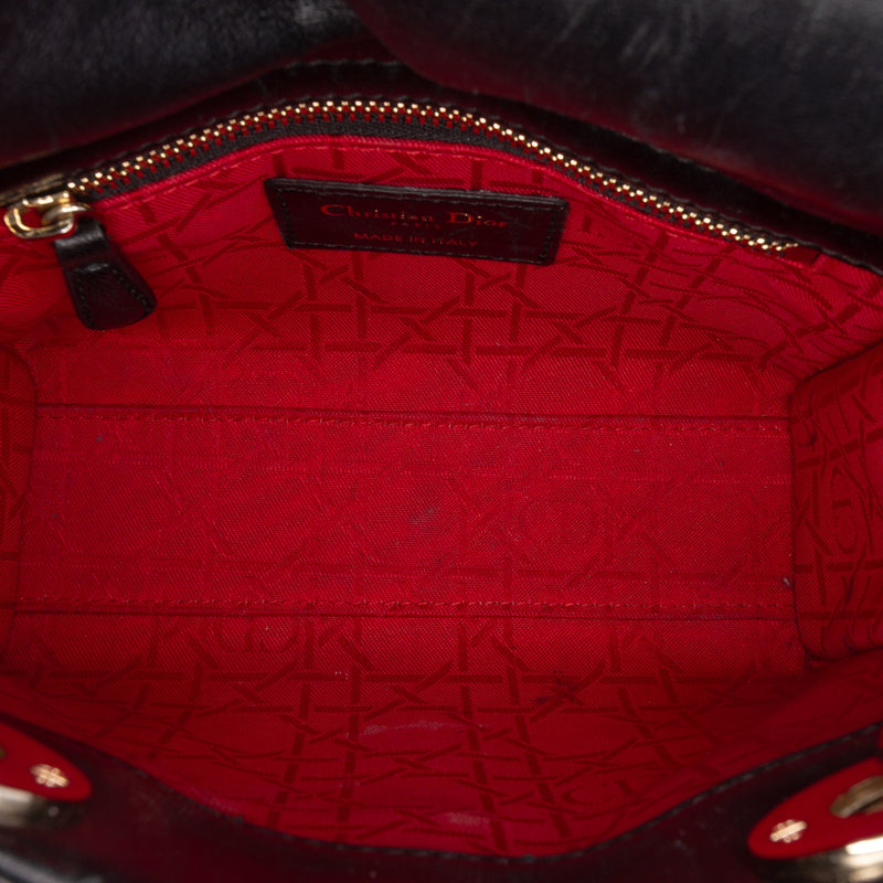 Mini Lambskin Cannage Lady Dior - Image 4