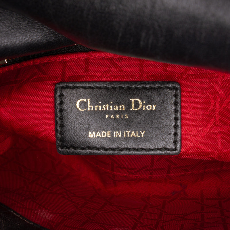 Mini Lambskin Cannage Lady Dior - Image 5