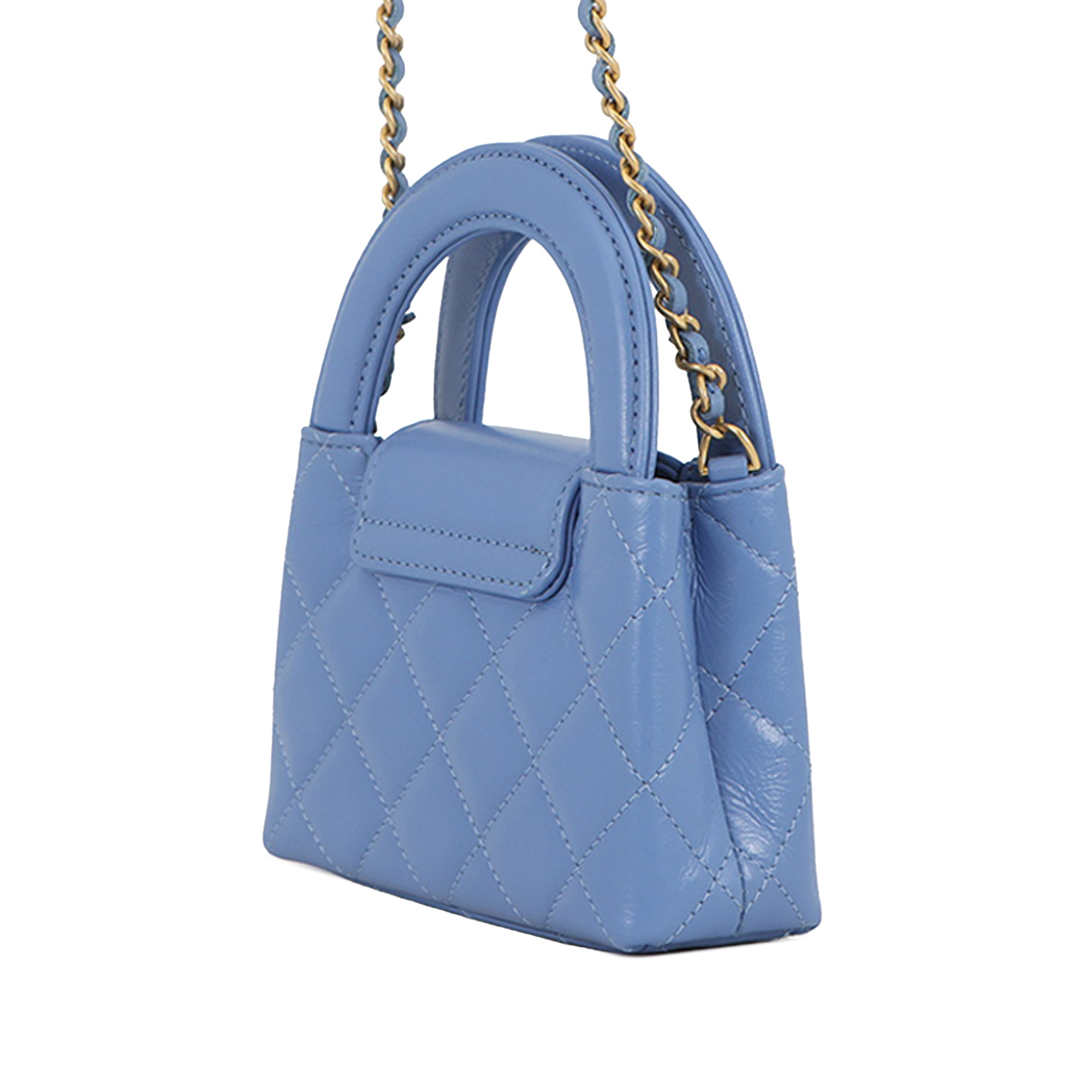 Mini Nano Aged Calfskin Kelly Shopper Bag - Image 2