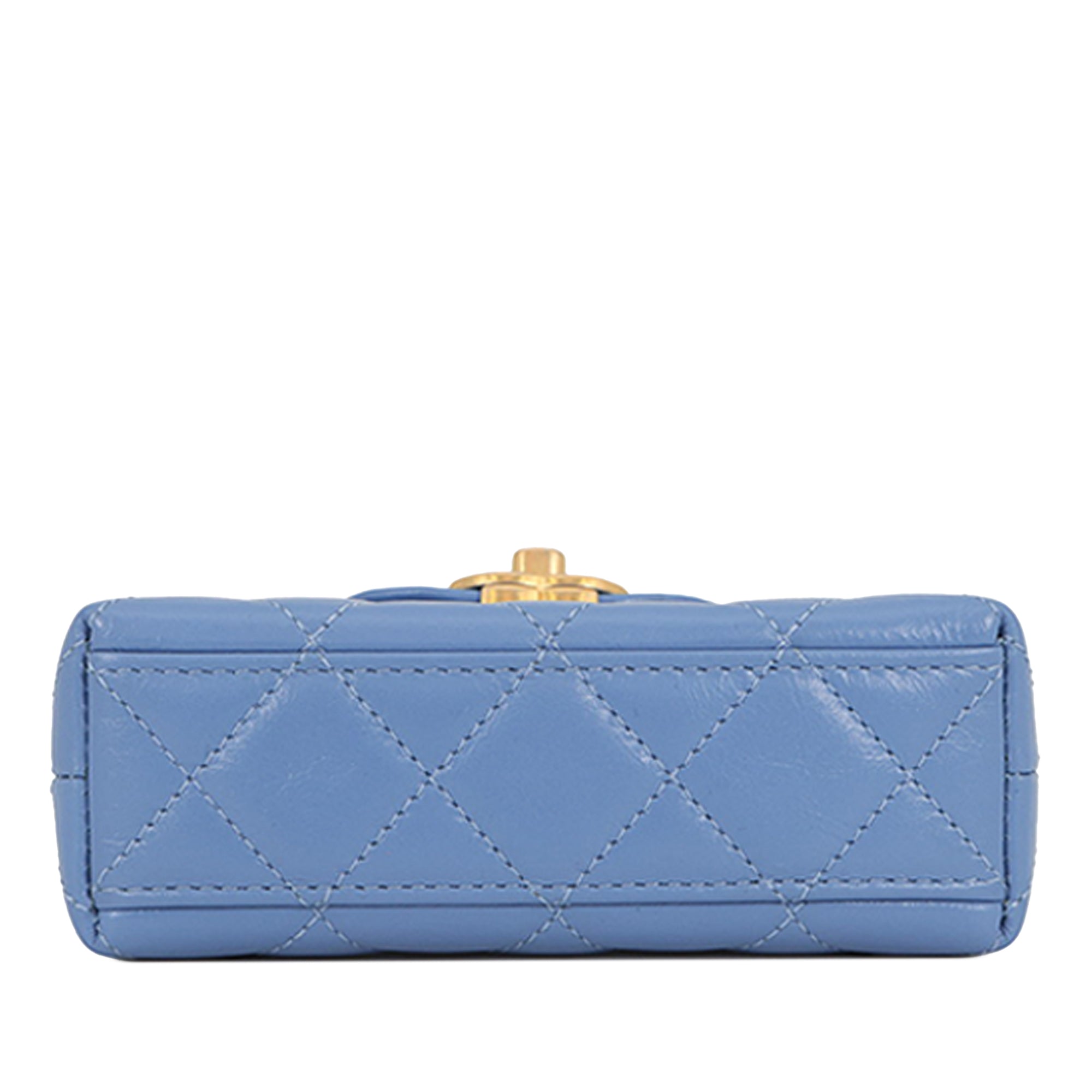 Mini Nano Aged Calfskin Kelly Shopper Bag - Image 3