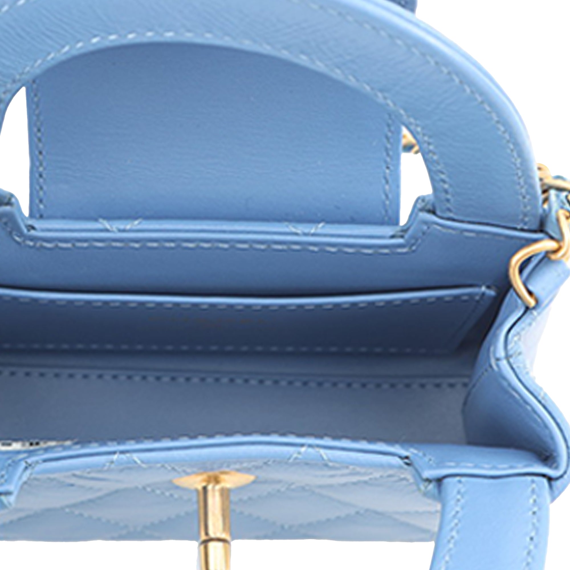 Mini Nano Aged Calfskin Kelly Shopper Bag - Image 4