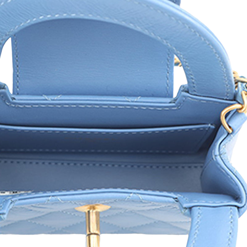 Mini Nano Aged Calfskin Kelly Shopper Bag - Image 4