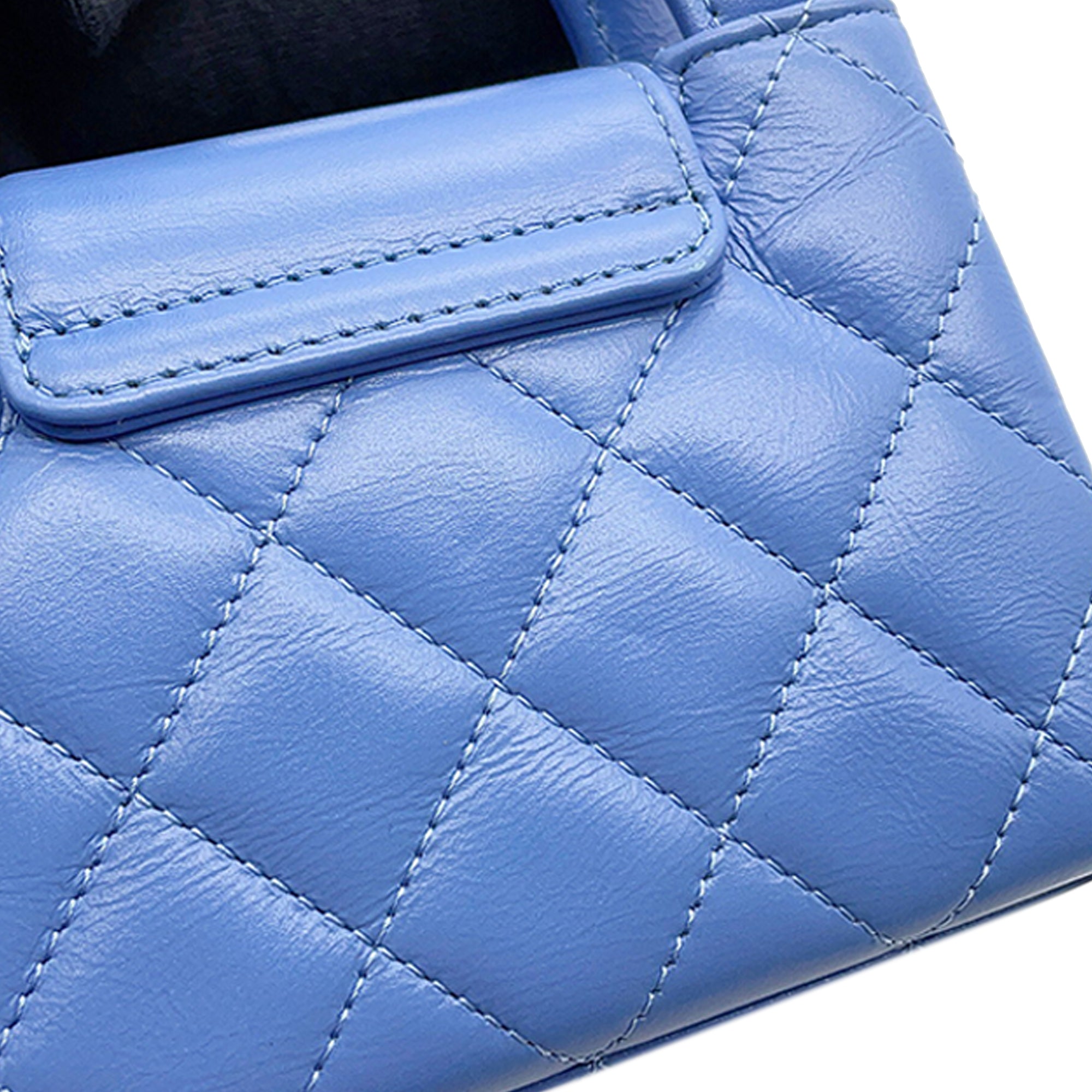 Mini Nano Aged Calfskin Kelly Shopper Bag - Image 8