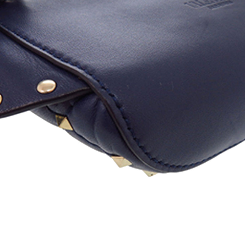 Quilted Lambskin VLTN Rockstud Spike Belt Bag - Image 12