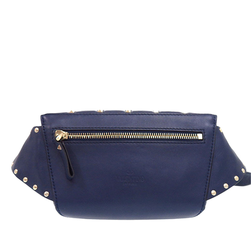 Quilted Lambskin VLTN Rockstud Spike Belt Bag - Image 3