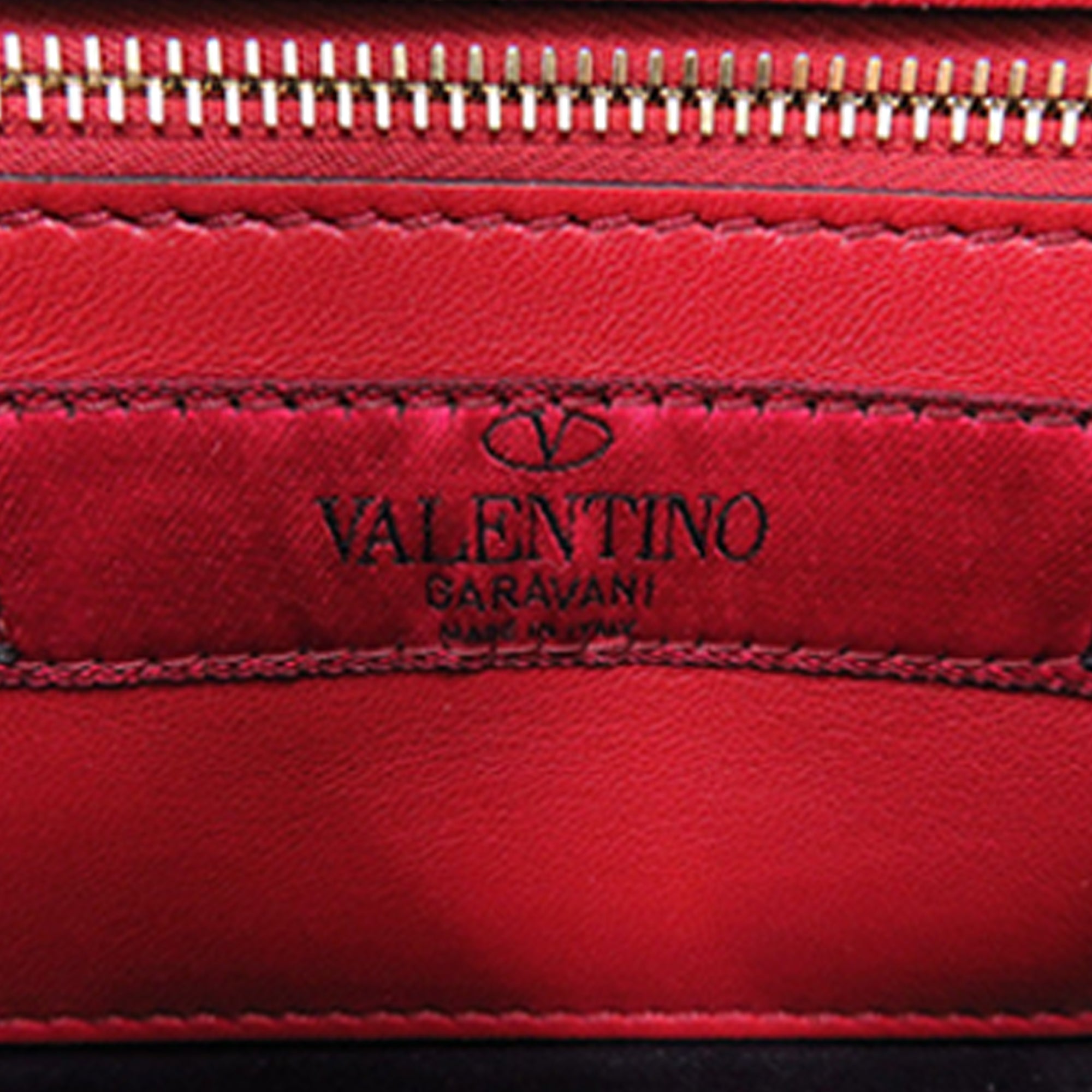 Quilted Lambskin VLTN Rockstud Spike Belt Bag - Image 7
