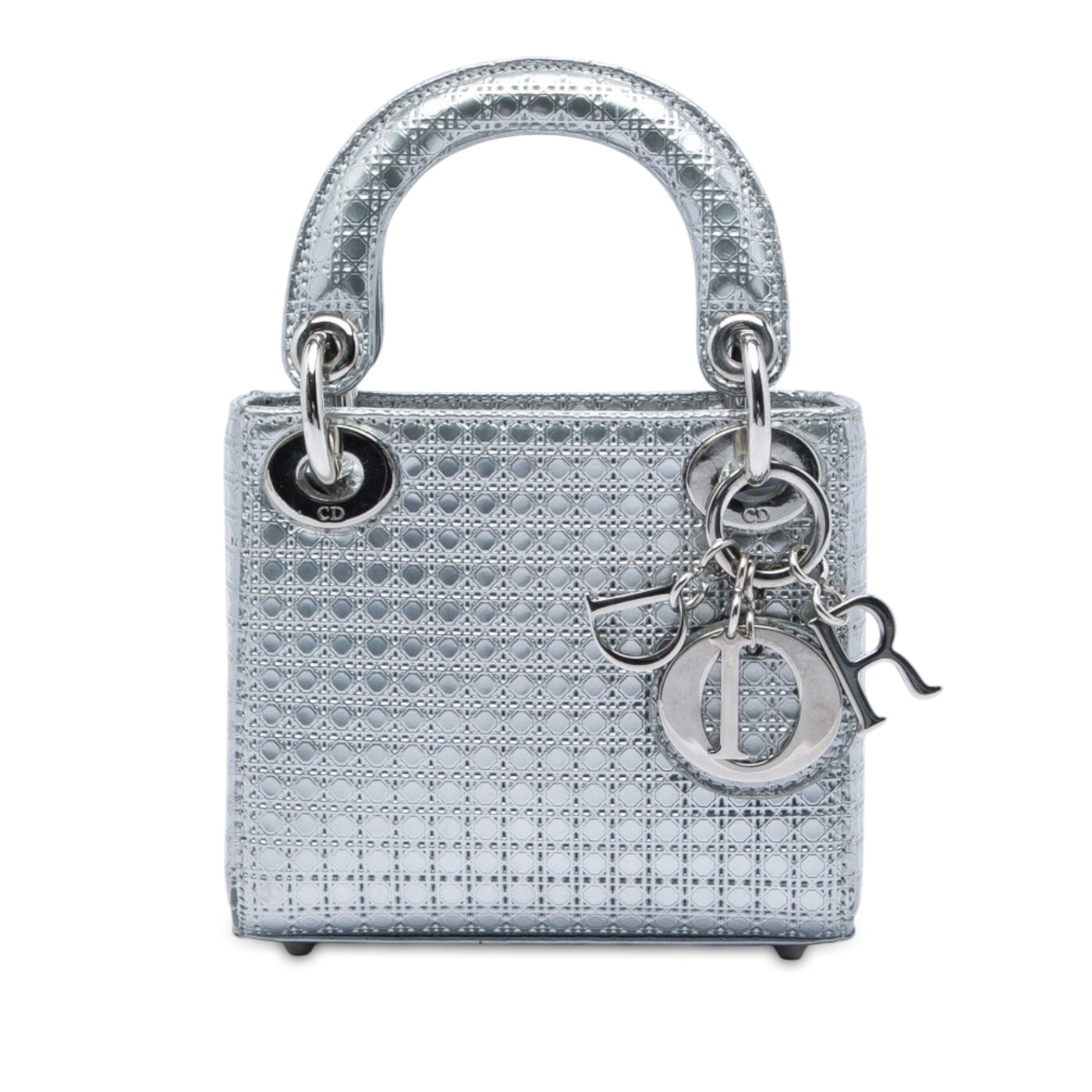 Micro Metallic Patent Microcannage Lady Dior - Image 1