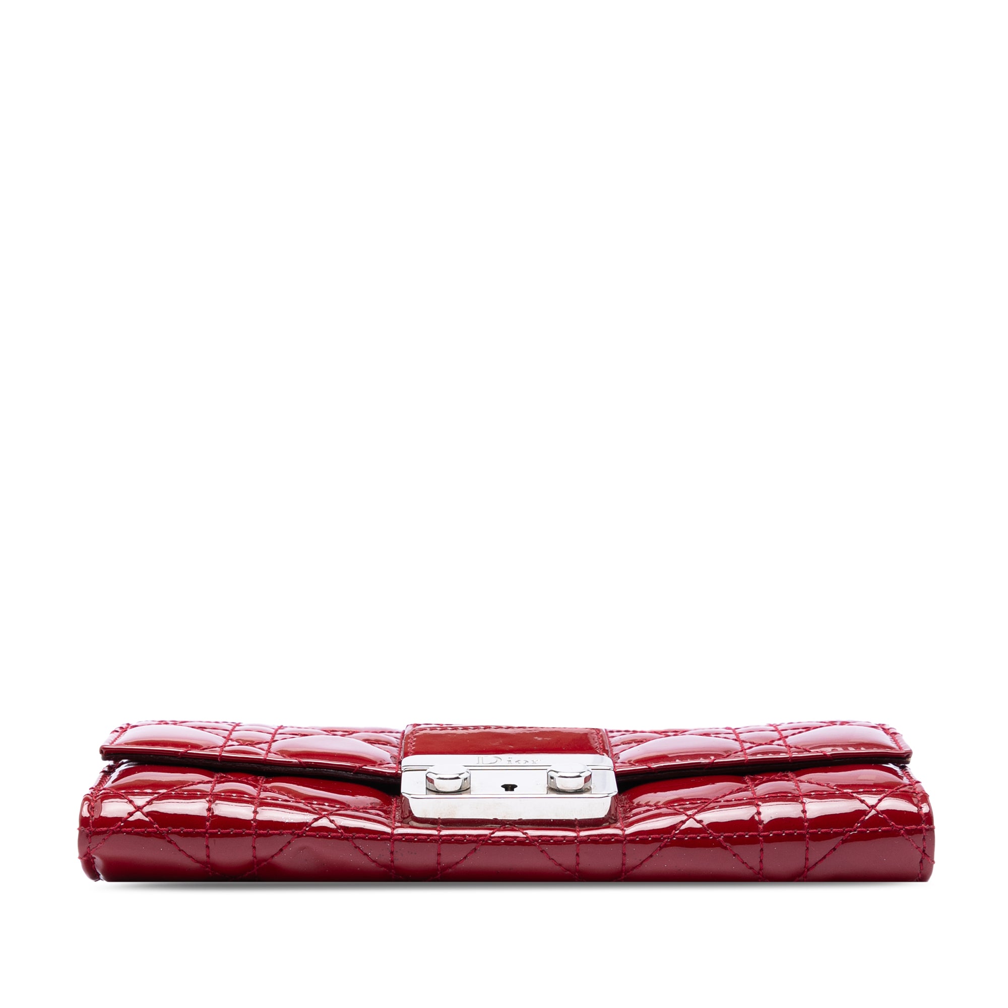 Patent Cannage Miss Dior Wallet on Chain - Image 3