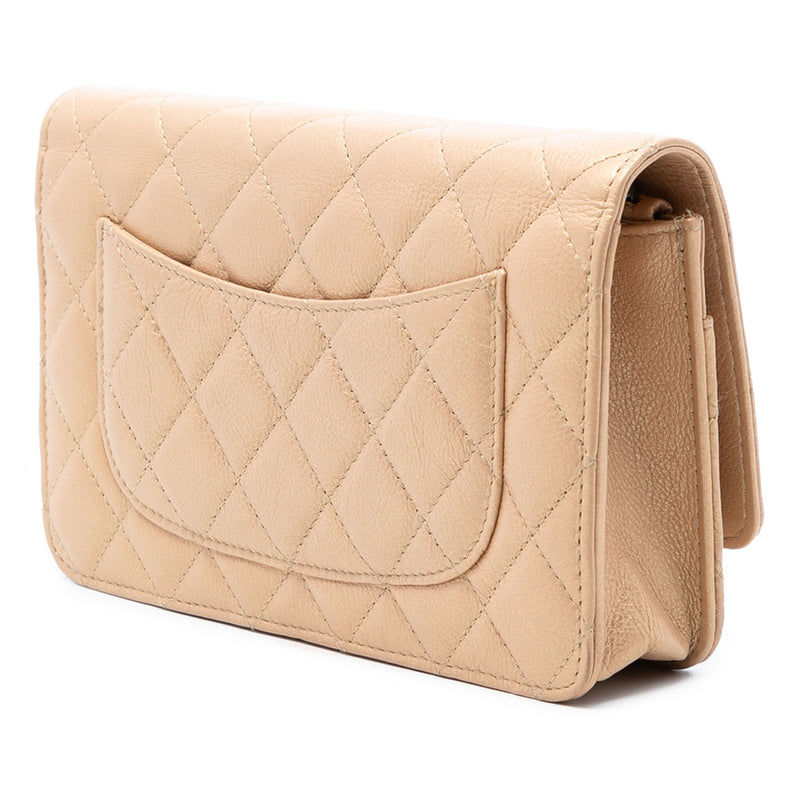 Quilted Aged Calfskin Reissue 2.55 Lucky Charms Wallet On Chain - Image 2