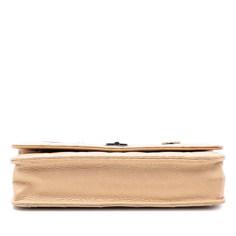 Quilted Aged Calfskin Reissue 2.55 Lucky Charms Wallet On Chain - Image 3