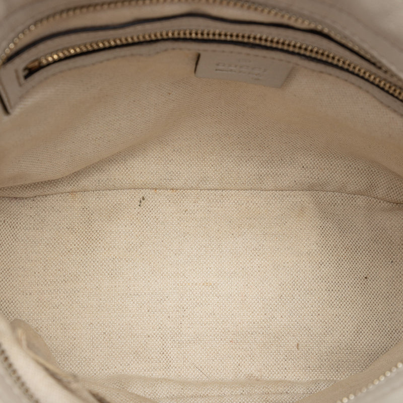 Small Guccissima Bree Satchel - Image 4