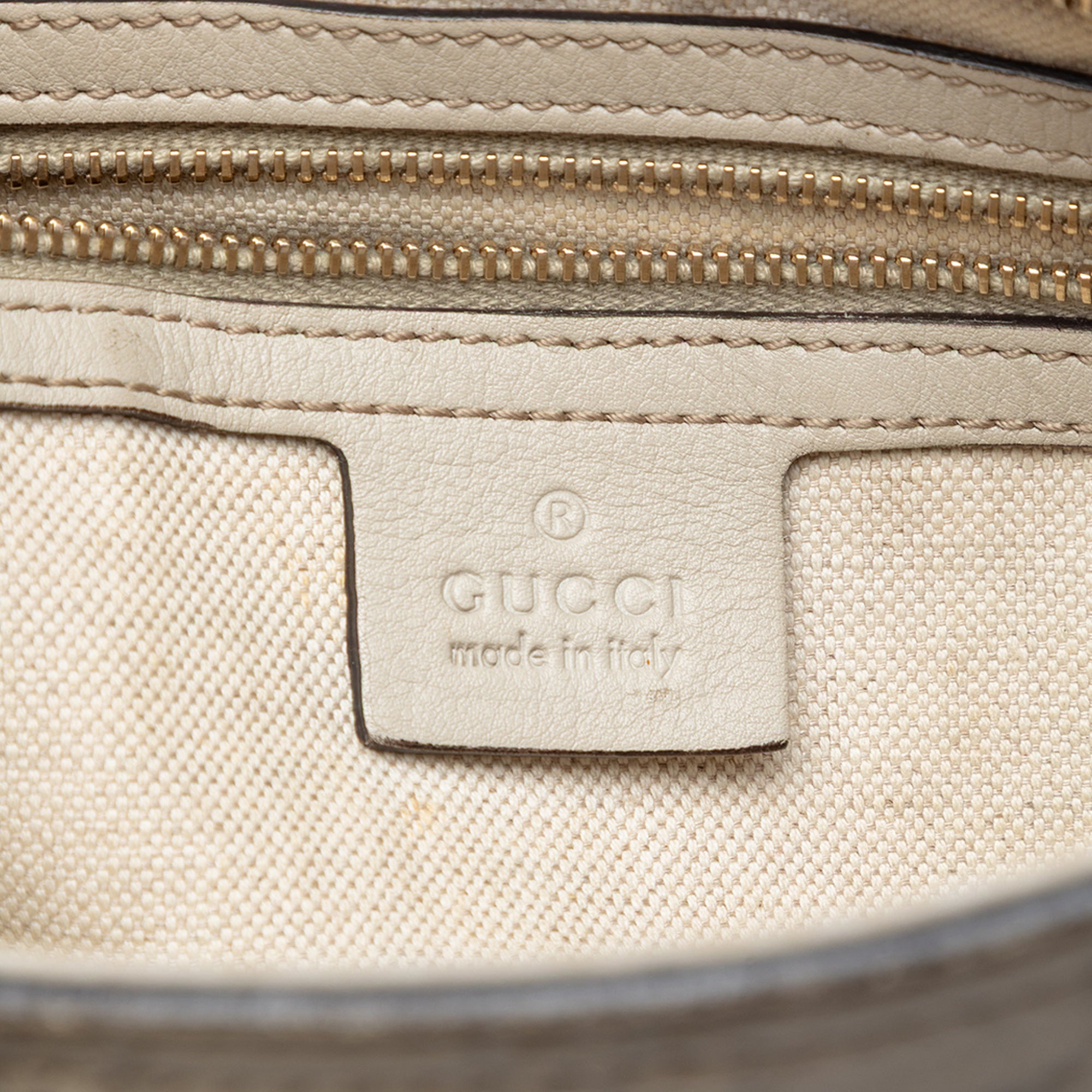 Small Guccissima Bree Satchel - Image 5