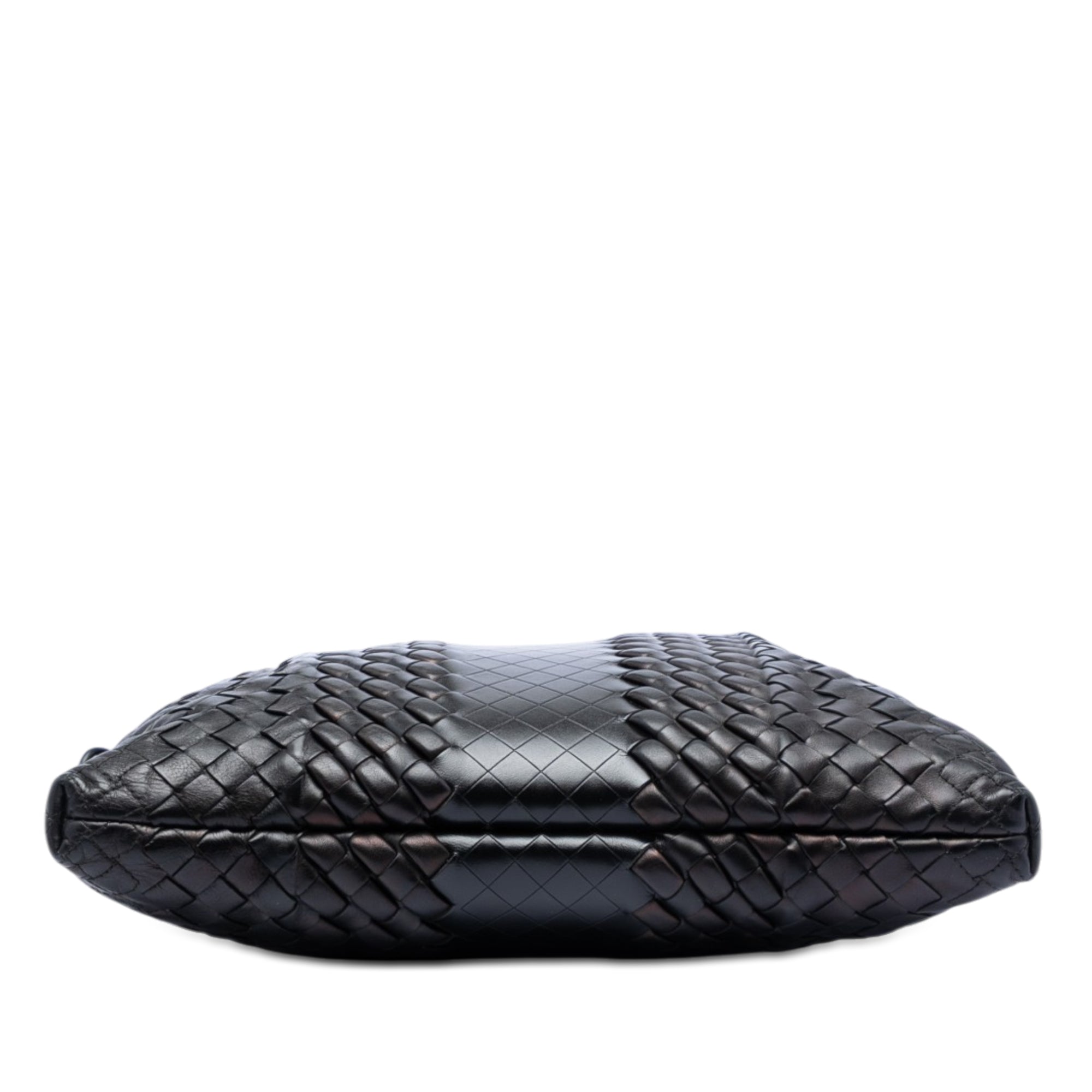 Leather Intreccio Imperatore Crossbody - Image 3
