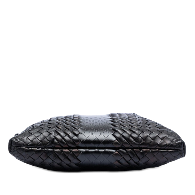 Leather Intreccio Imperatore Crossbody - Image 3