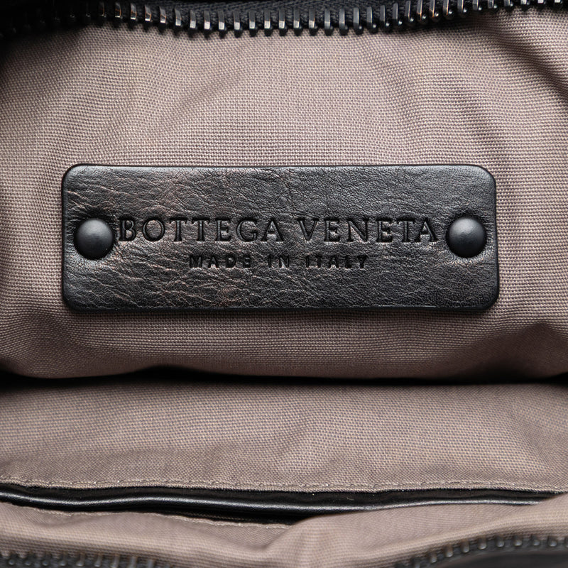 Leather Intreccio Imperatore Crossbody - Image 5