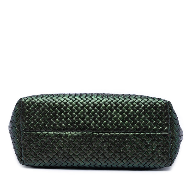 Medium Iridescent Nappa Intrecciato Cabat Tote - Image 3