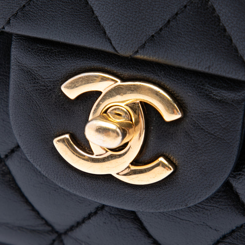Medium Classic Lambskin Double Flap - Image 5