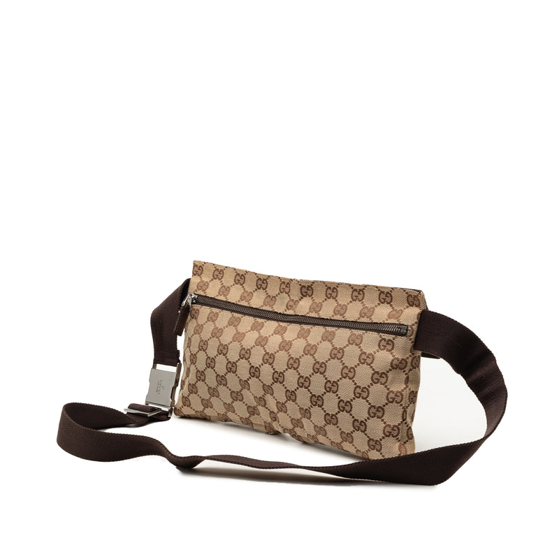 GG Canvas Double Pocket Belt Bag - Image 2