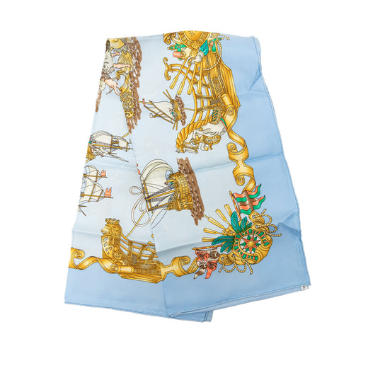 Vaisseaux et Fregates Silk Scarf  90 - Image 1