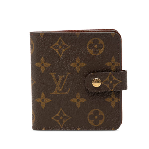 Monogram Bifold Compact Wallet - Image 1