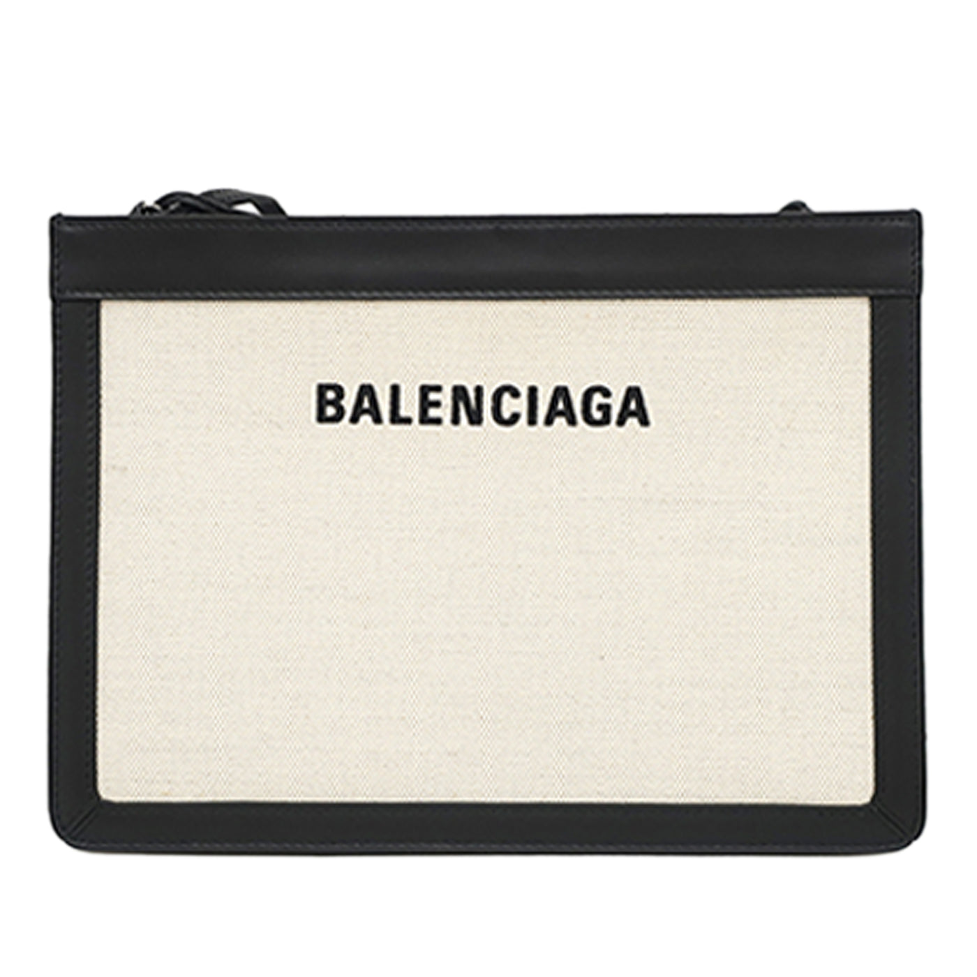 Canvas Navy Pochette Crossbody - Image 1