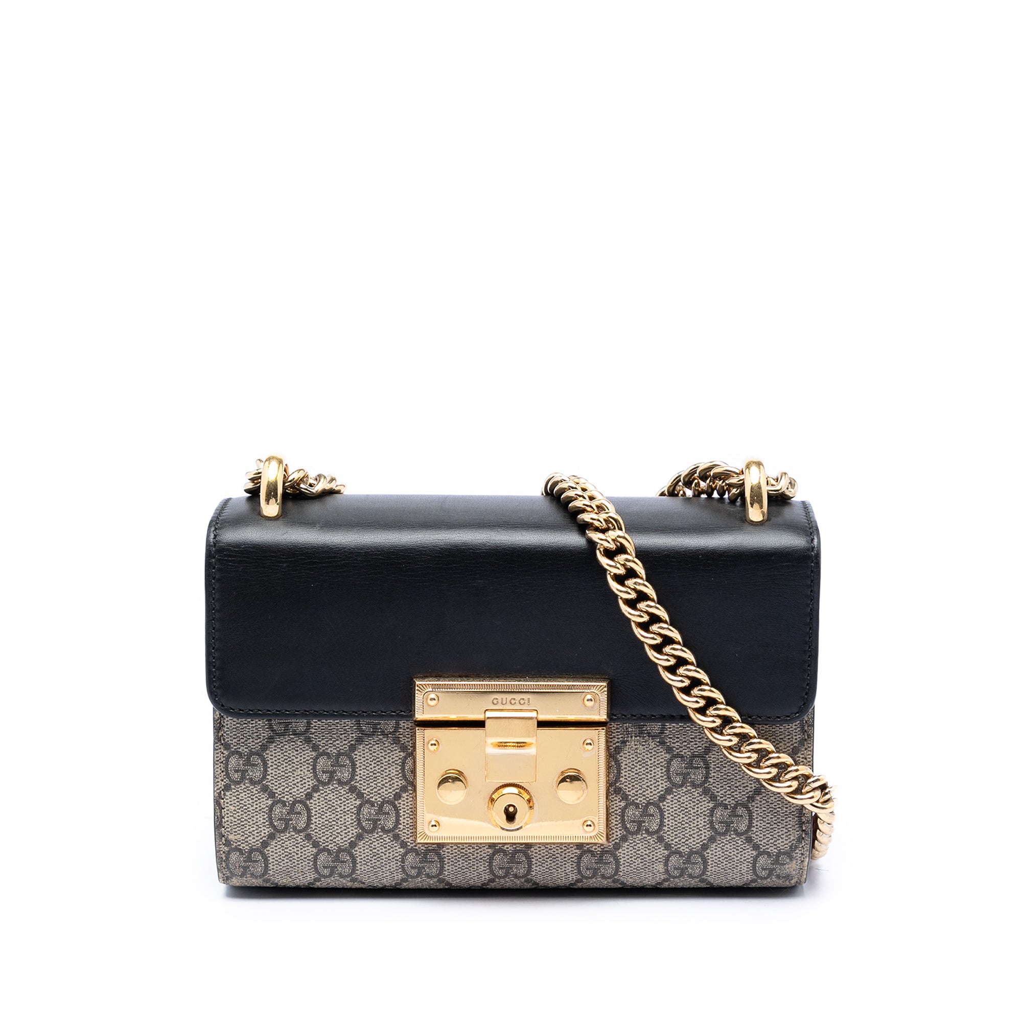 Small GG Supreme Padlock Crossbody - Image 1