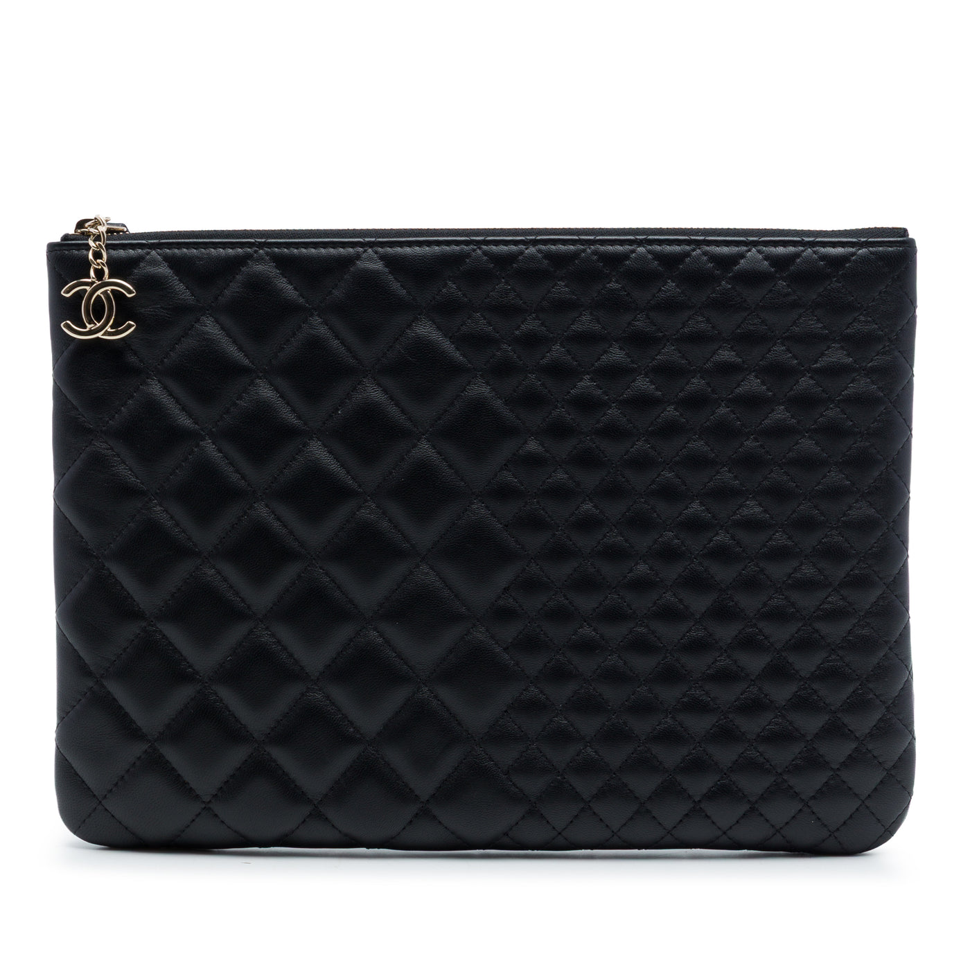 Medium Bi Quilted Lambskin O Case Clutch - Image 1